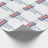Papier Cadeau Barber Shop (Coin)