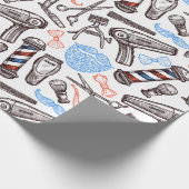 Papier Cadeau Barber Shop (Coin)