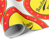 Papier Cadeau Barcelone (Coin rond)