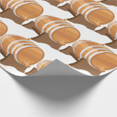 Papier Cadeau Baril de Liqueur (Coin)