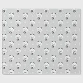 Papier Cadeau Barista Panda Mignon (Plat)