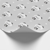 Papier Cadeau Barista Panda Mignon (Coin)