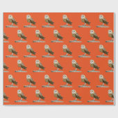 Papier Cadeau Barn Owl (Plat)