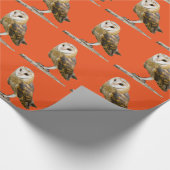 Papier Cadeau Barn Owl (Coin)