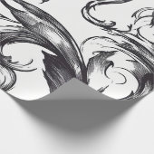 Papier cadeau Baroque Flourish (Coin)
