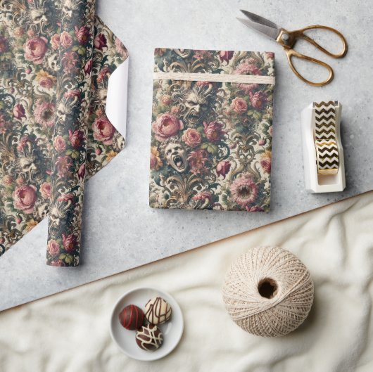 Papier Cadeau Baroque Hunger Pains – Gothic Victorian (Artisanat)