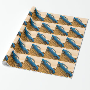 Papier Cadeau Barracuda Old Blue Plymouth