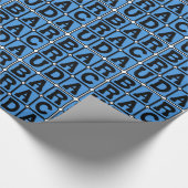 Papier Cadeau Barracuda, Poisson Redoutable (Coin)