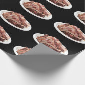 Papier Cadeau Barrage à dos de bébé barbecue (Coin)