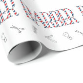 Papier Cadeau Barre (Coin rond)