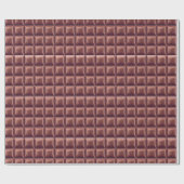 Papier Cadeau Barre à bonbons au chocolat (Plat)