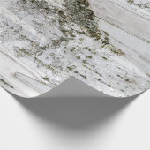 Papier Cadeau Barre de bouleau (Coin)