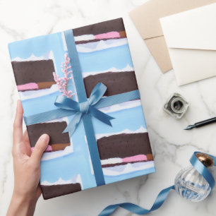Papier Cadeau Barre de glace