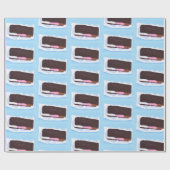 Papier Cadeau Barre de glace (Plat)