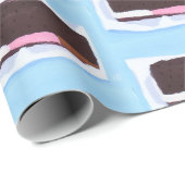Papier Cadeau Barre de glace (Coin rond)