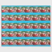 Papier Cadeau Bas de substance de porcs de vol (Plat)