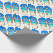 Papier Cadeau Bascules électroniques - plage (Coin)