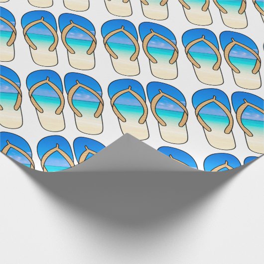 Papier Cadeau Bascules électroniques - plage (Coin)