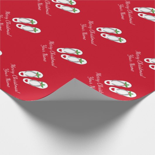 Papier Cadeau Bascules électroniques tropicales de feuille de (Coin)