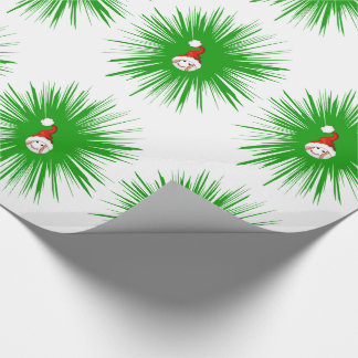 Papier Cadeau Base-ball Père Noël