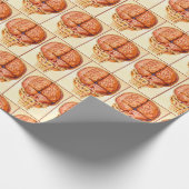 Papier Cadeau Base Cerveau Et Meninges Lithographie (Coin)