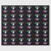 Papier Cadeau Base ist Funny Chimie Pun Dark BG (Plat)