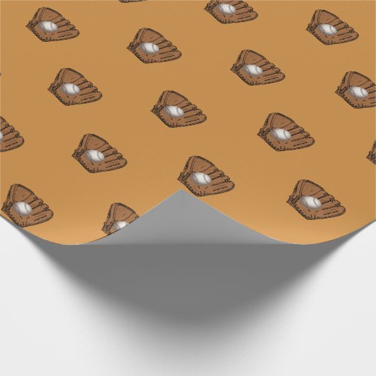 Papier Cadeau Baseball (Coin)