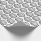 Papier Cadeau Baseball (Coin)