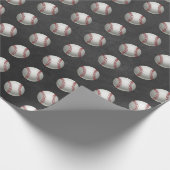 Papier Cadeau Baseball (Coin)