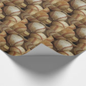 Papier Cadeau Baseball (Coin)