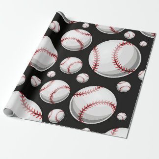 Papier Cadeau Baseball
