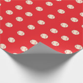 Papier Cadeau Baseball (Coin)