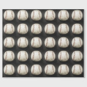 Papier Cadeau Baseball (Plat)