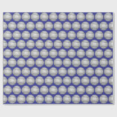 Papier Cadeau Baseball (Plat)
