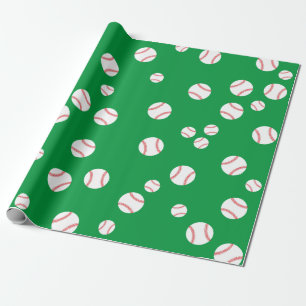 Papier Cadeau Baseball Cute Sports 1ère fête d'anniversaire