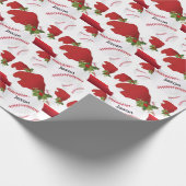 Papier Cadeau Baseball de Noël | Texte DO-IT-YOURSELF (Coin)