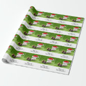 Papier Cadeau Baseball pour Noël (Déroulé)
