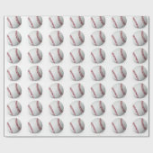Papier Cadeau Baseball Wrapping Paper (Plat)