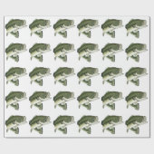 PAPIER CADEAU BASES LARGEMOUTH (Plat)