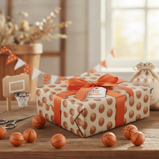 Papier Cadeau Basket