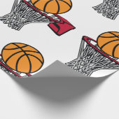 Papier Cadeau Basket-ball (Coin)
