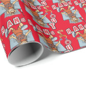 Papier Cadeau Basket-ball (Coin rond)
