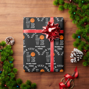 Papier Cadeau Basket-ball Anniversaire Cadeau, Basketball Joueus