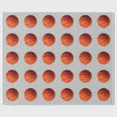 Papier Cadeau Basket-ball Art pop (Plat)