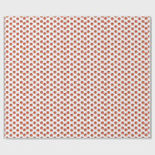 Papier Cadeau Basket-ball blanc (Plat)