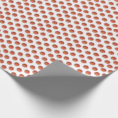 Papier Cadeau Basket-ball blanc (Coin)