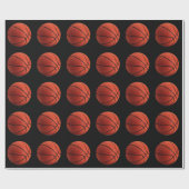 Papier Cadeau Basket-ball chaud tendance (Plat)
