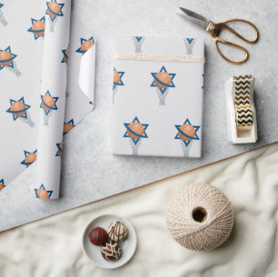 Papier Cadeau Basket-ball juif papier enveloppement juif