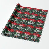 Papier Cadeau Basket-ball thème Noël (Déroulé)