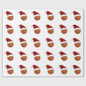 Papier Cadeau Basket de Noël (Plat)